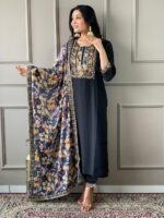 Glomee Introducing New kurti duptta and bottom set