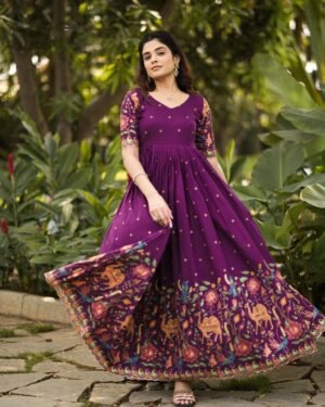 Glomee Introducing New Kalamkari Gown